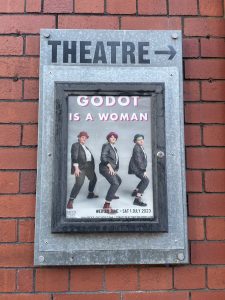 Godot is a Woman poster